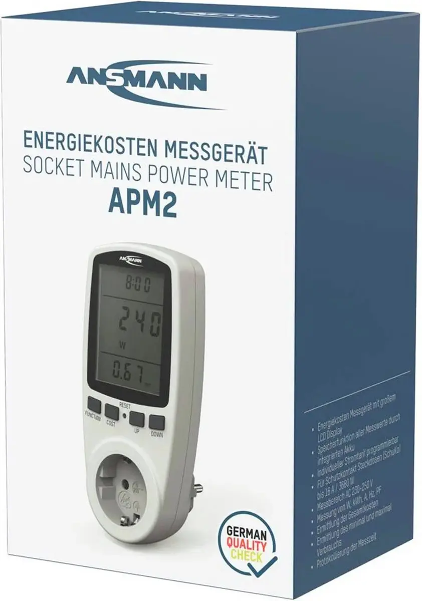Ansmann APM2 Energiekostenmeter