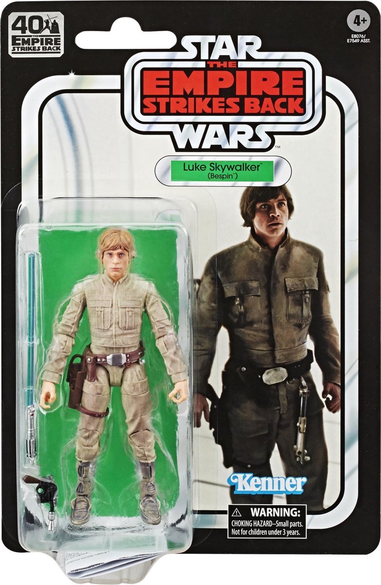 HASBRO Luke Skywalker (Bespin) – Star Wars: The Empire Strikes Back 40th Anniversary Action Figure – The Black Series