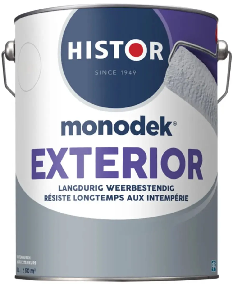 Histor Monodek Exterior Muurverf Mat RAL 9010
