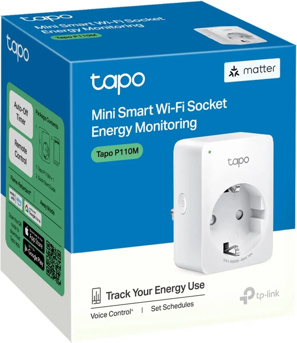TP-Link Tapo P110M Slimme Stekker - Wit