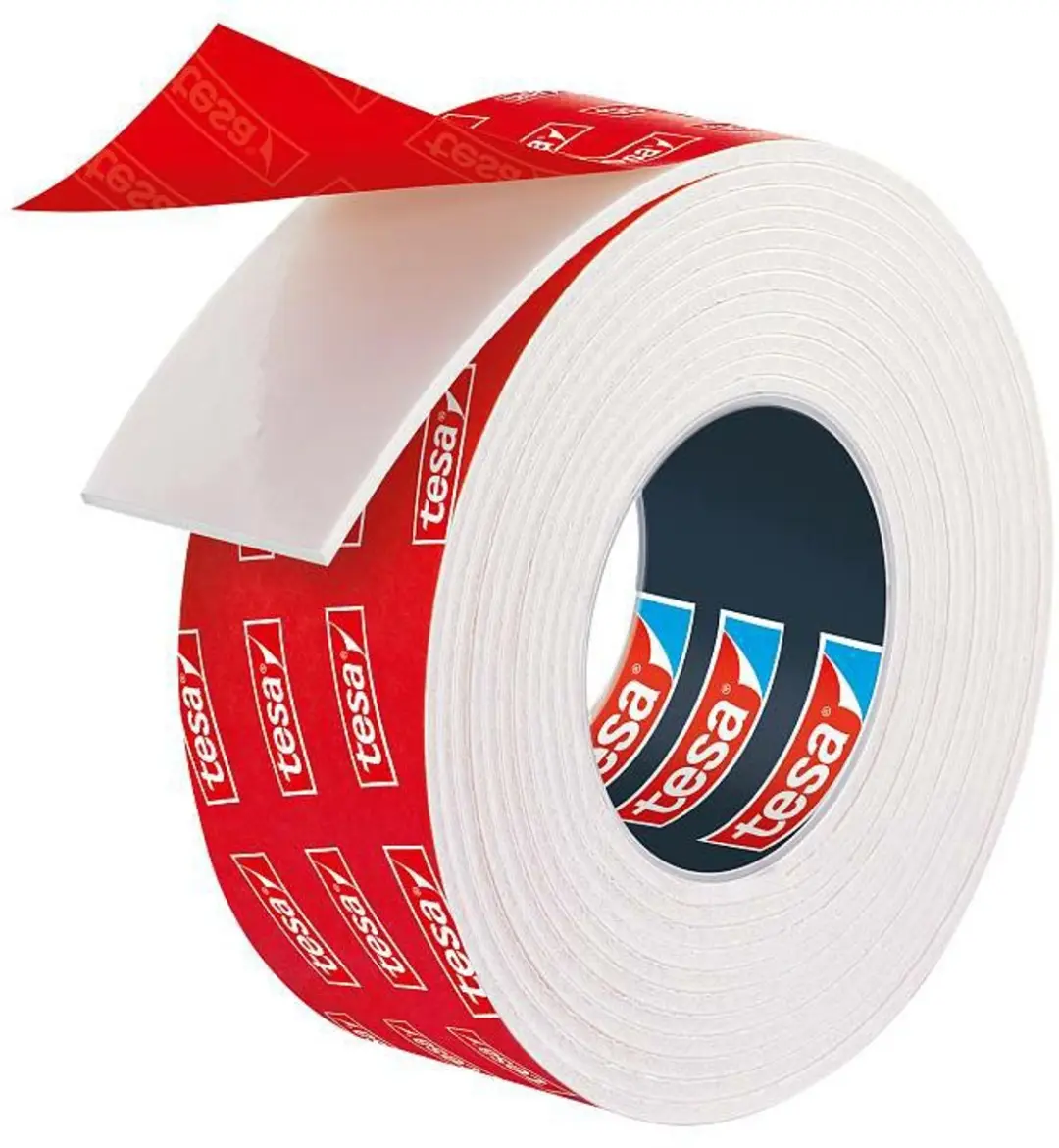 Tesa Powerbond Dubbelzijdige Montagetape 5m x 19mm - Wit
