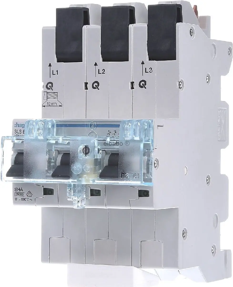 Hager HTS363E Selectieve Leidingbeveiligingsschakelaar