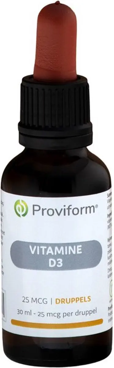 Proviform Vitamine D3 25mcg druppels 30 Milliliter