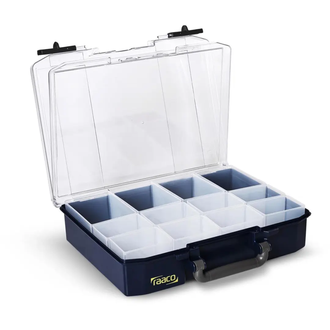 Raaco CarryLite 80 4x8-0/DL Sorteerdoos - Donkerblauw