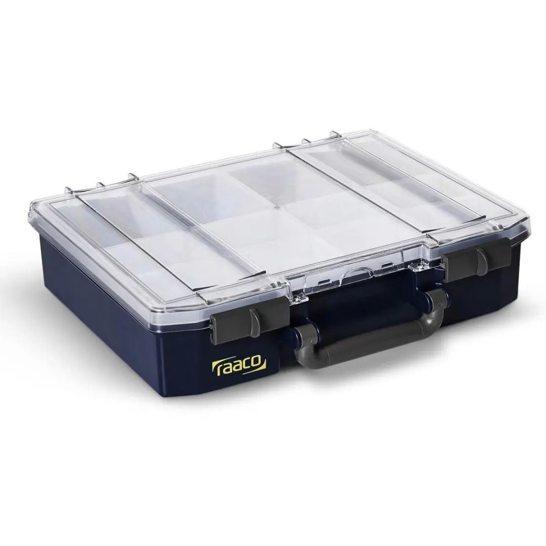 Raaco CarryLite 80 4x8-0/DL Sorteerdoos - Donkerblauw