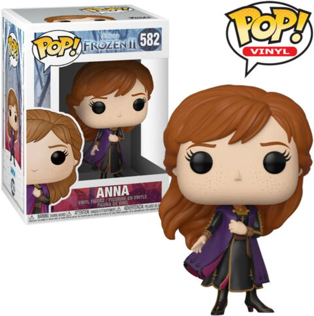 Funko POP! Disney Frozen 2 Anna in Cloak 40886 - afbeelding 6 van 6