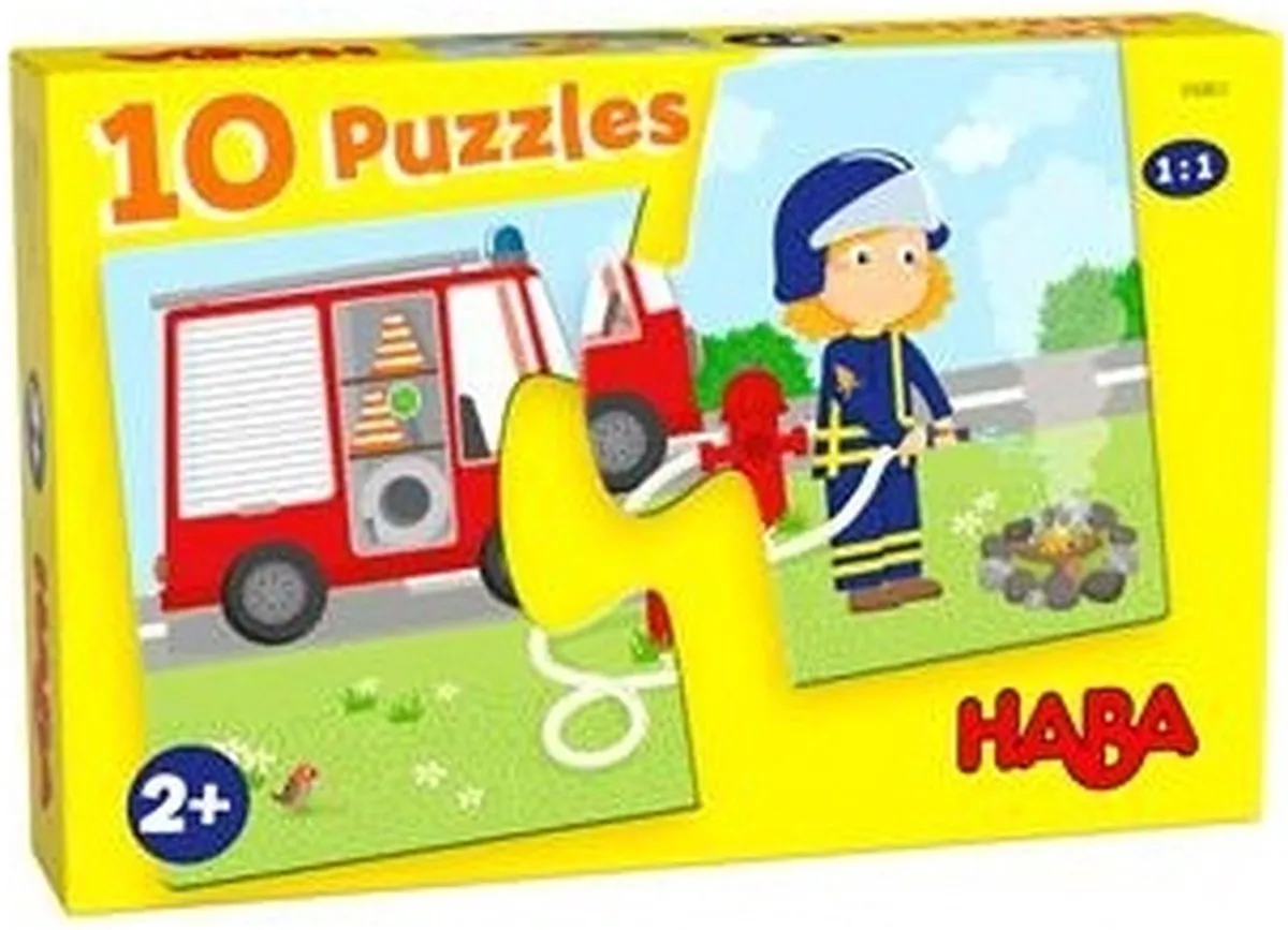 Haba 1000-delige Hulpvoertuigen Puzzle
