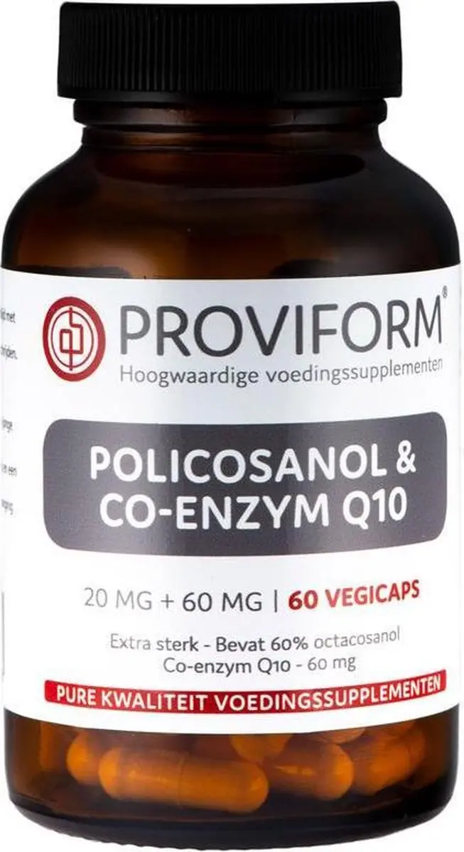 Proviform Policosanol 20 mg 60 Vegetarische capsules