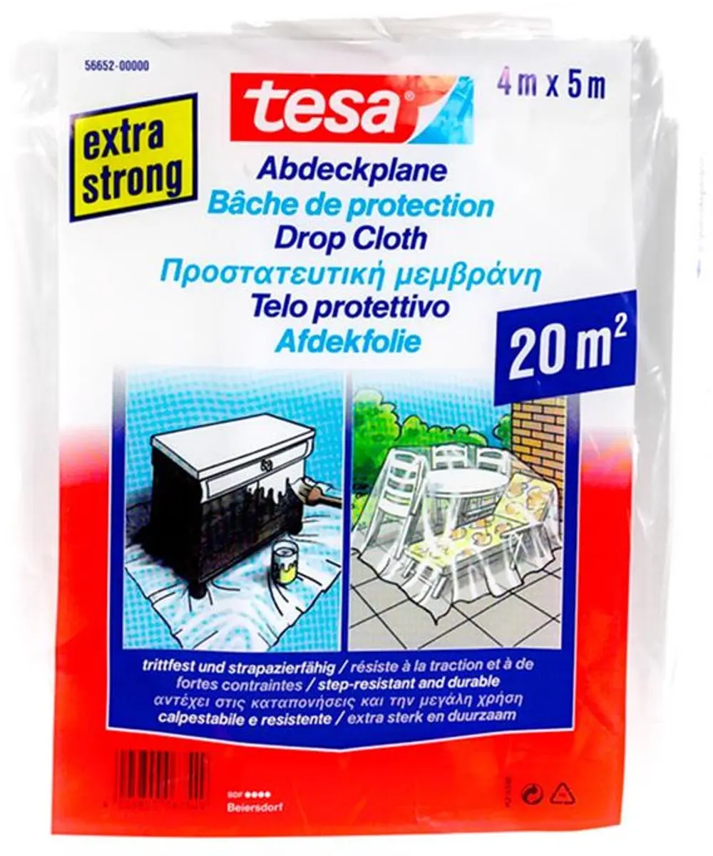 Tesa Afdekfolie Extra Strong 20m