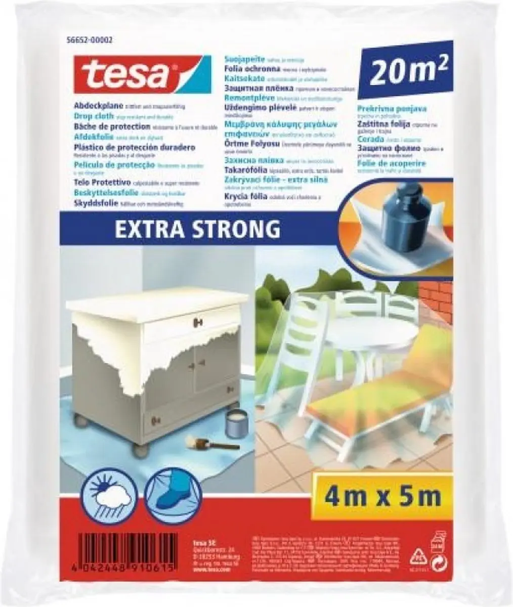Tesa Afdekfolie Extra Strong 20m