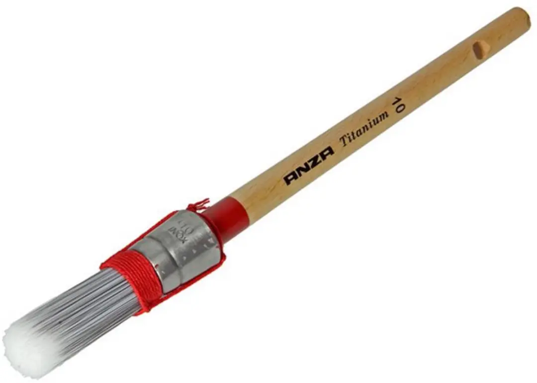 Anza Titanium Ronde Kwast Maat 10 - Meerkleurig
