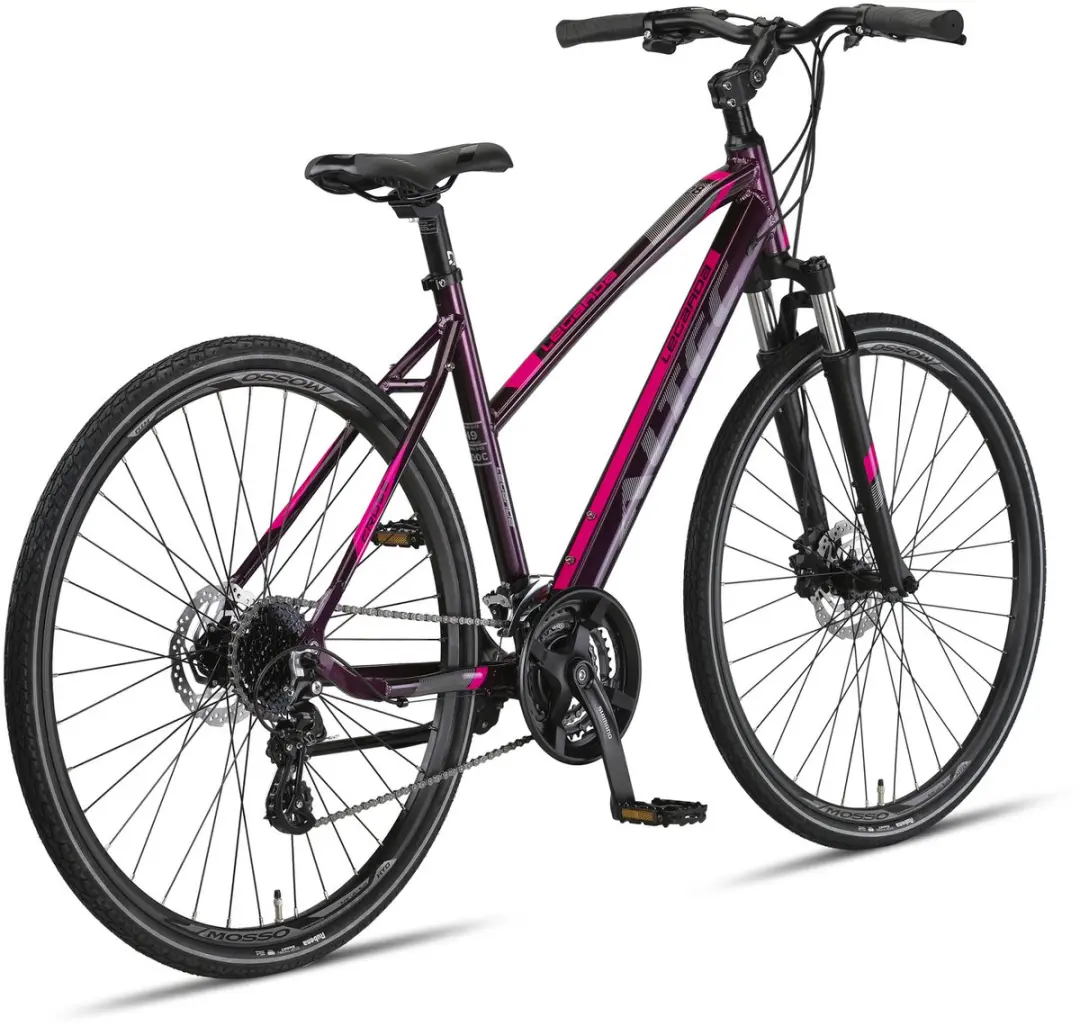 Altec Legarda Damesfiets 28 Inch 49cm - 24V Hydraulische Schijfrem - Paars
