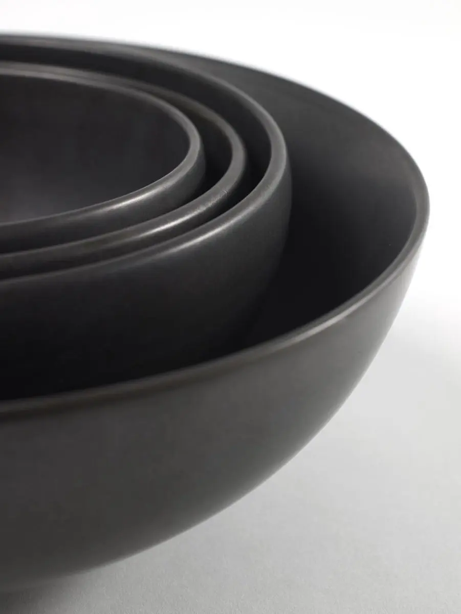 Serax Pure by Pascale Naessens Kom - Ø14.5cm - Zwart