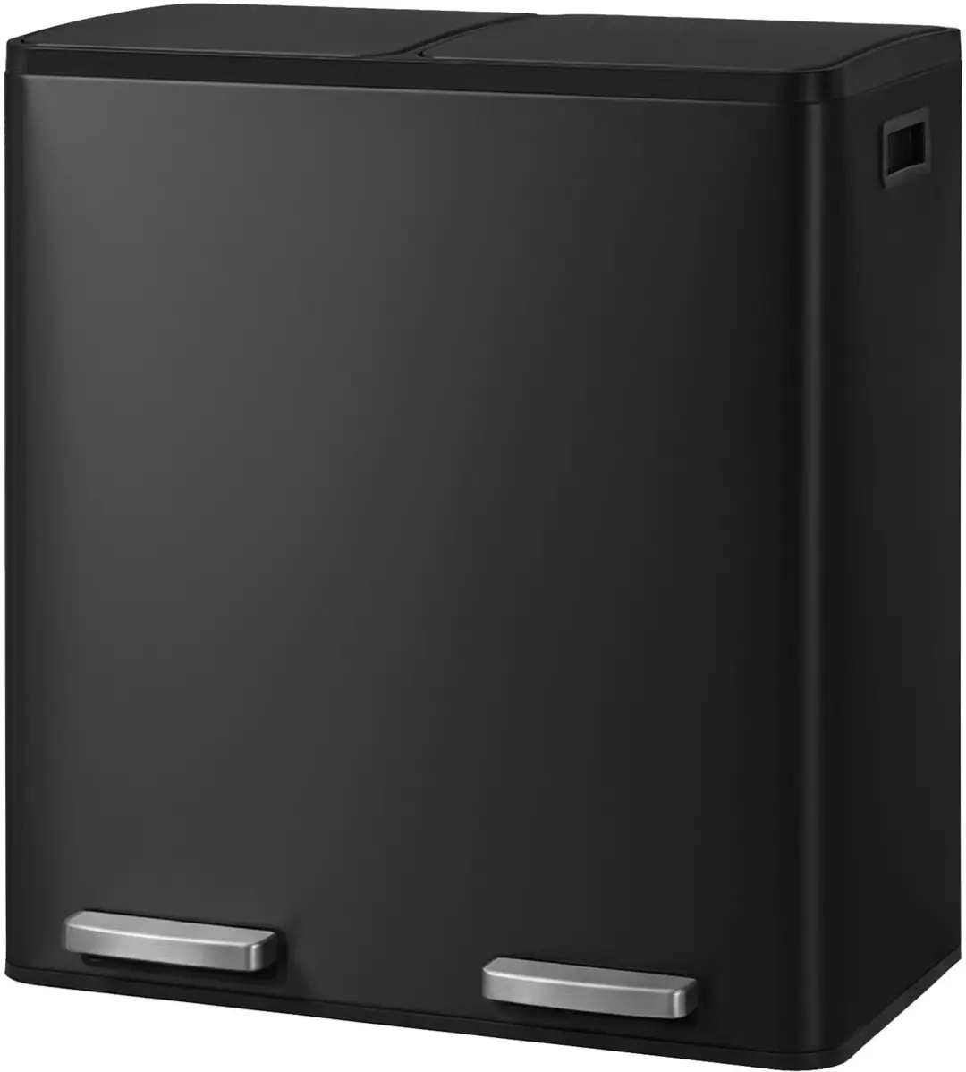 Songmics Pedaalemmer 2x30L Afvalbak