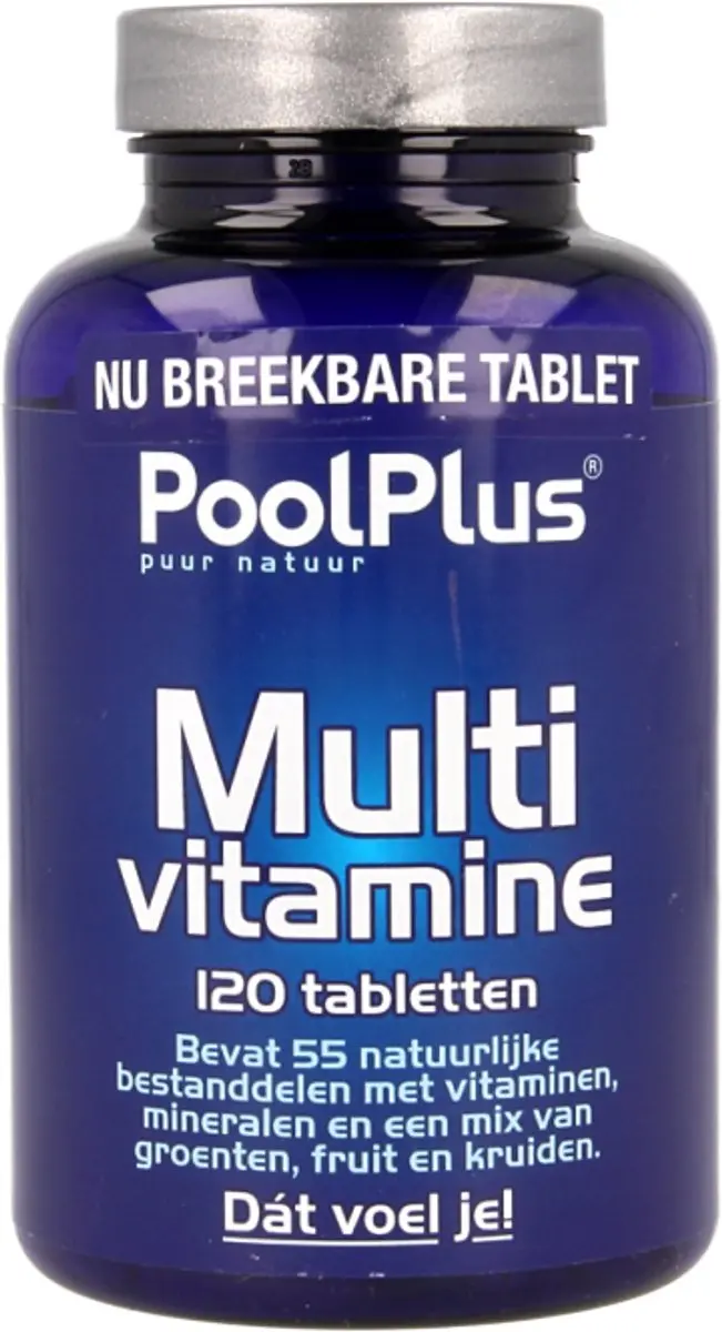 Pool Plus Multivitaminen - 120 Tabletten - Multivitamine