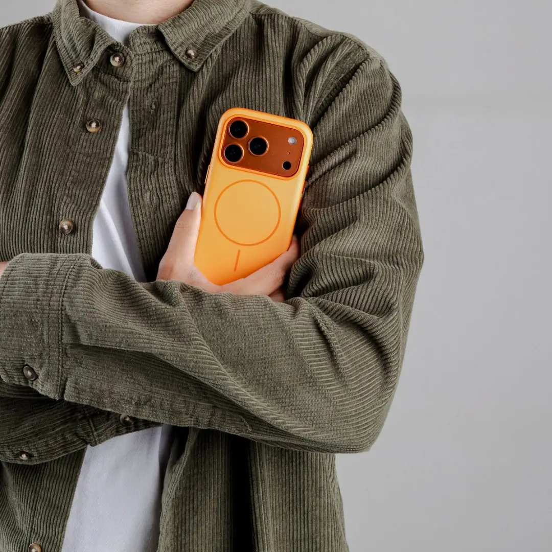 Imoshion Hoesje iPhone 13/14 - Oranje MagSafe