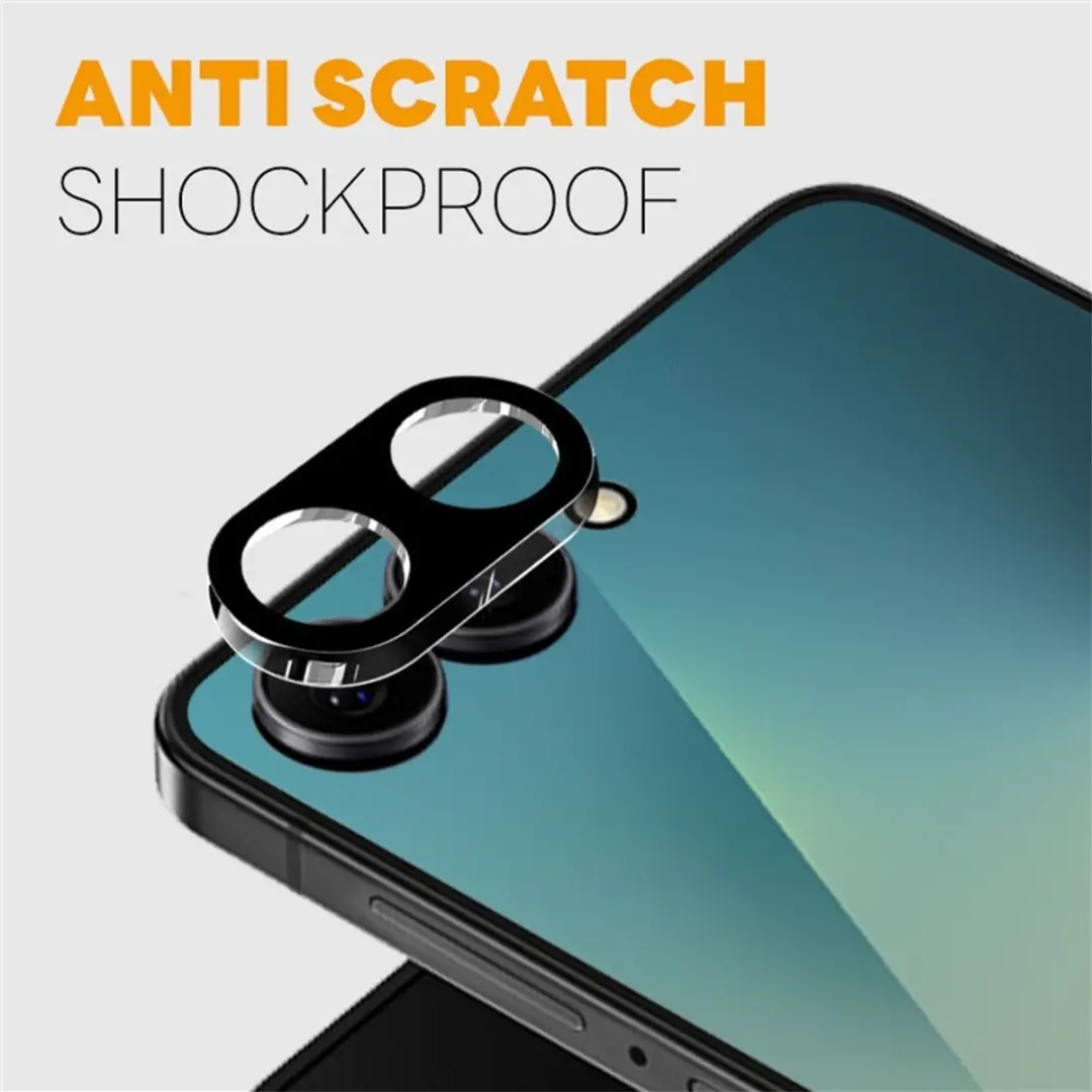 NORTHJO Camera Glas Zwart - 2 Stuks - Samsung Galaxy Z Flip 8