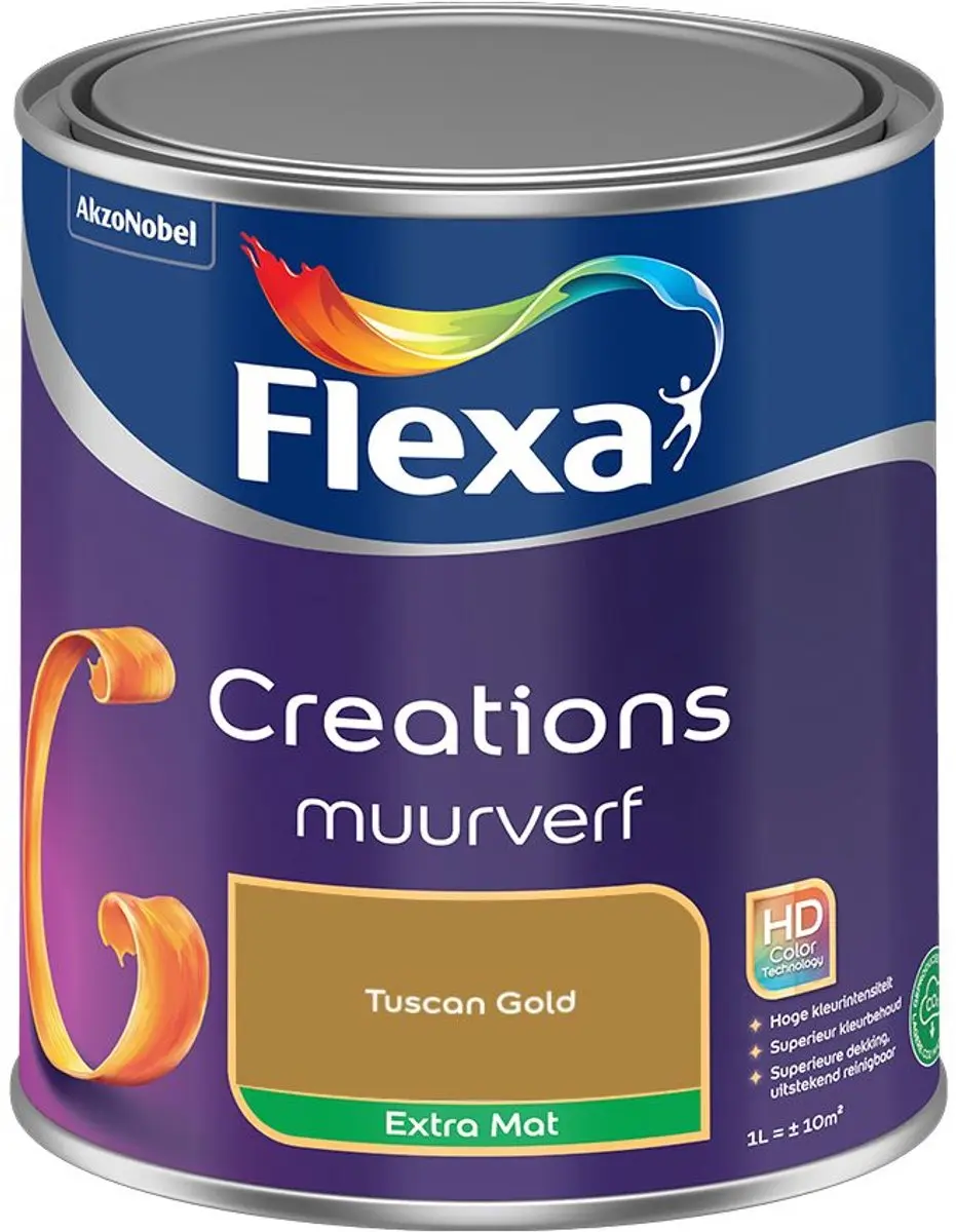 Flexa Creations Muurverf Extra Mat Tuscan Gold