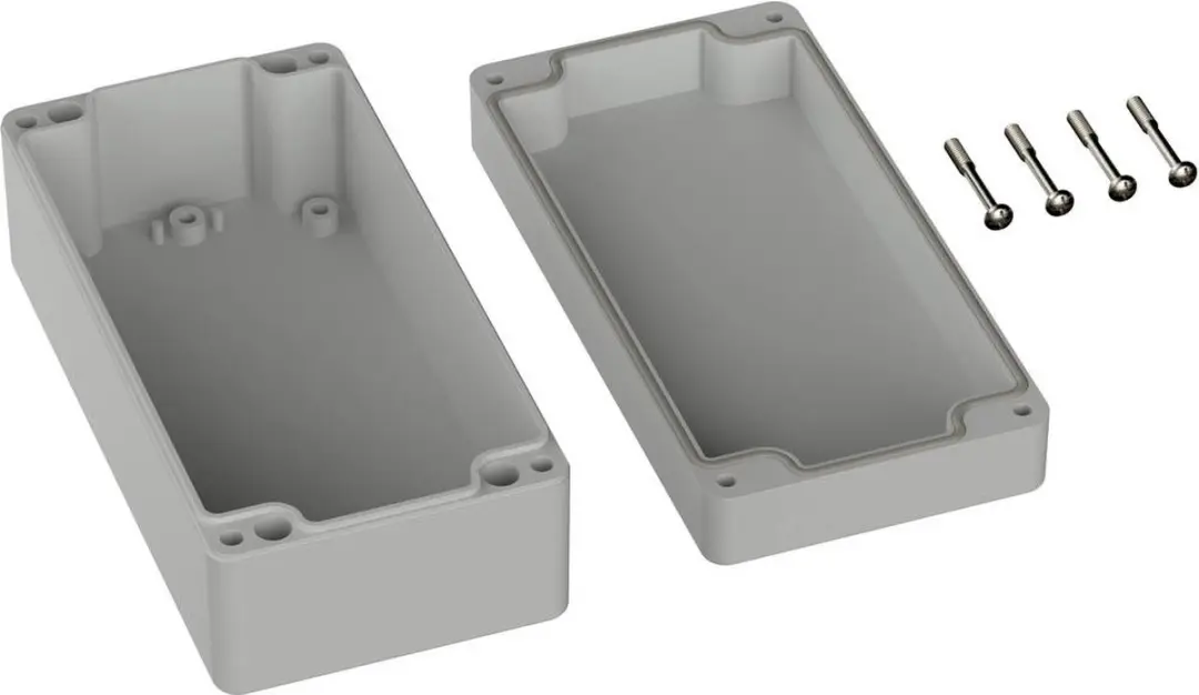 Tru Components TC-9065628 Industriële Behuizing 160x80x60mm - Grijs-wit