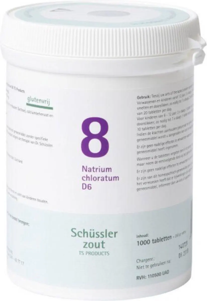 Pfluger Schussler Zout nr 8 Natrium Chloratum D6