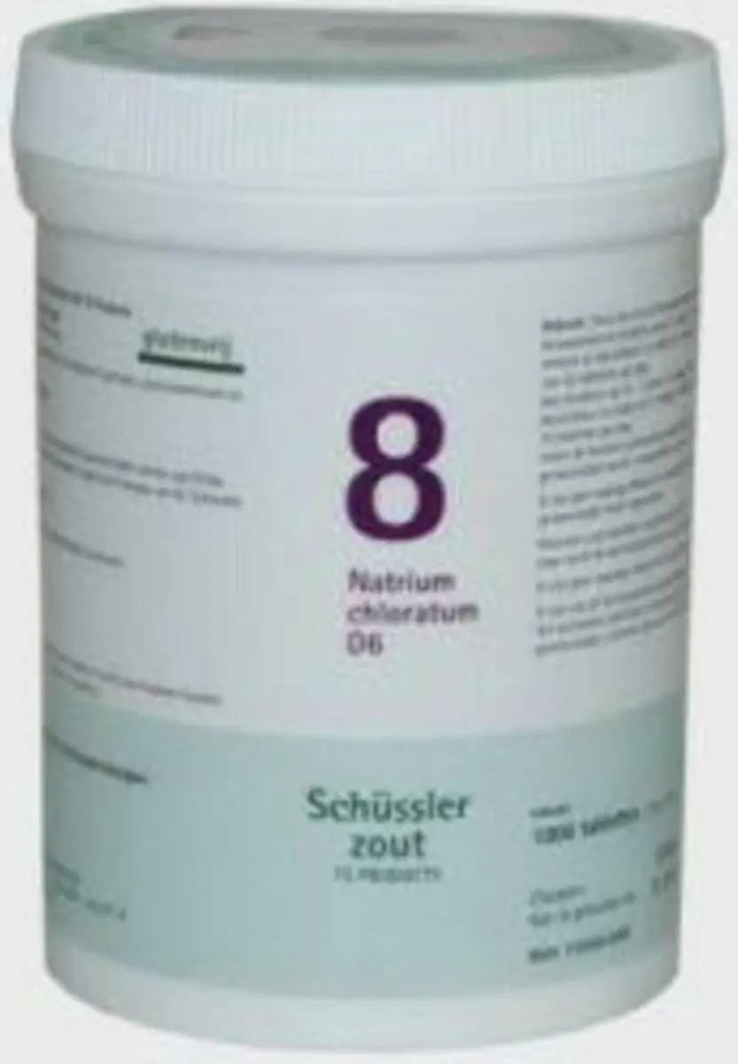 Pfluger Schüssler Zout nr 8 Natrium Chloratum D6 - 1000 Tabletten