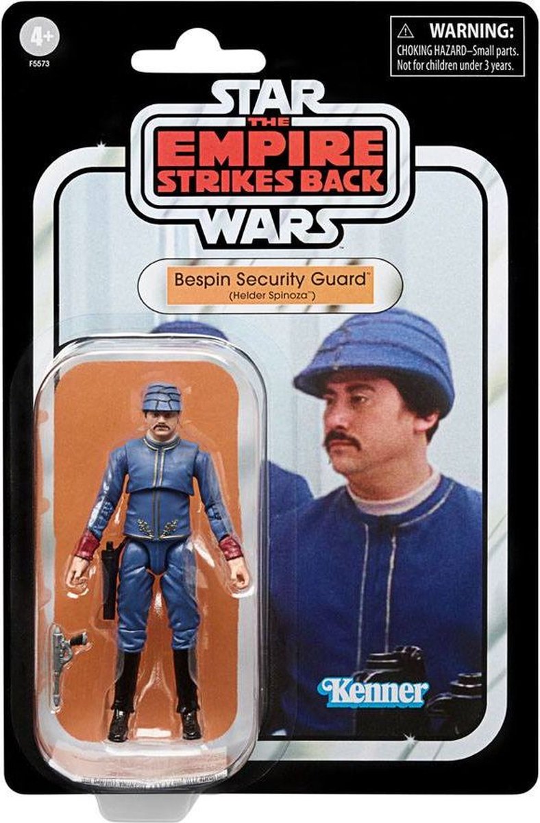 Hasbro Star Wars Actiefiguur Bespin Security Guard (Helder Spinoza) 10 cm Episode V Vintage Collection 2022 Multicolours