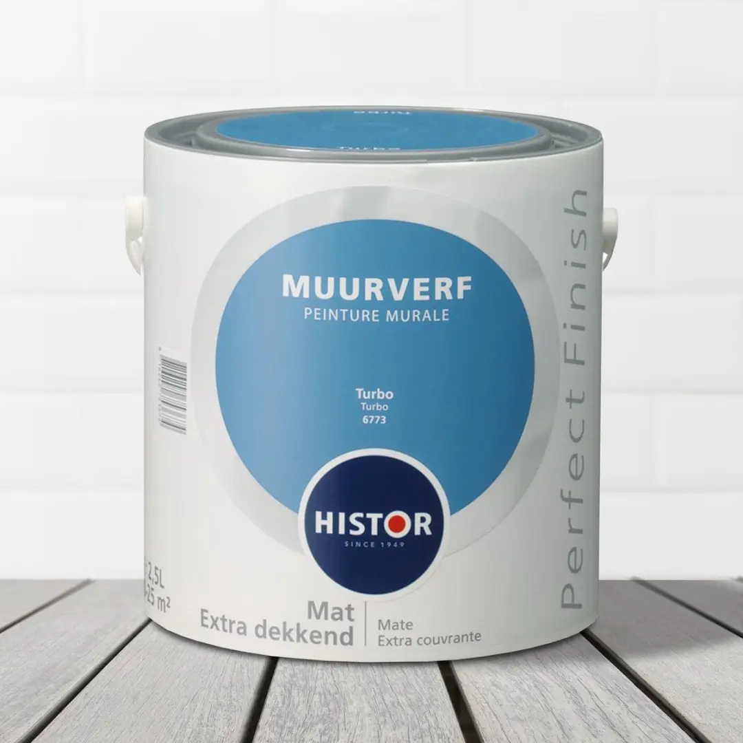 Histor Perfect Finish Muurverf Mat Turbo 2,5L