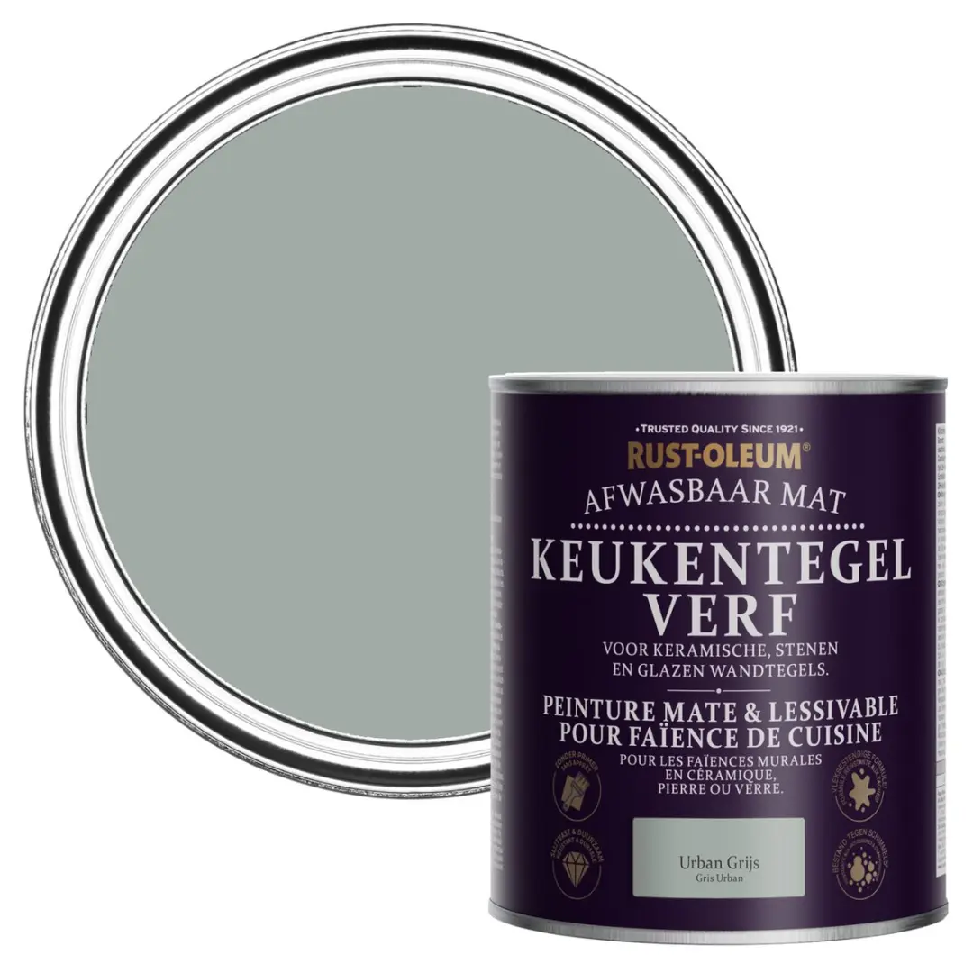 Rust-Oleum Urbangrijs Verf voor Keukentegels 750ml