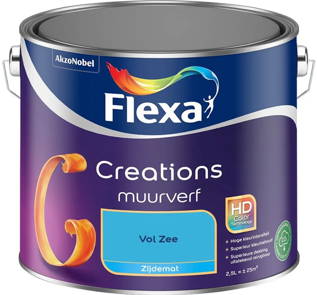 Flexa Creations Muurverf Zijdemat Vol Zee