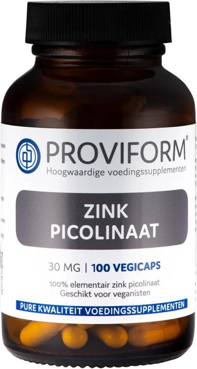 Proviform Zink Picolinaat 30mg - 100 Capsules