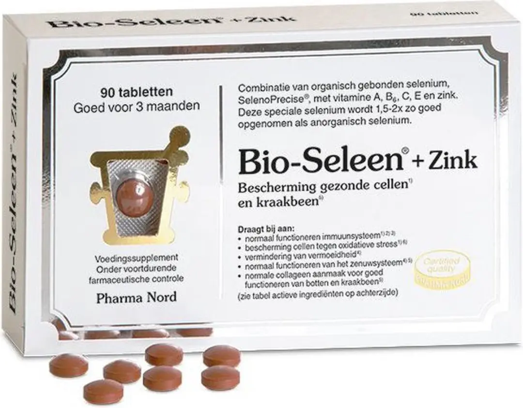 Bio-Seleen Voedingss.Tbl.Zink