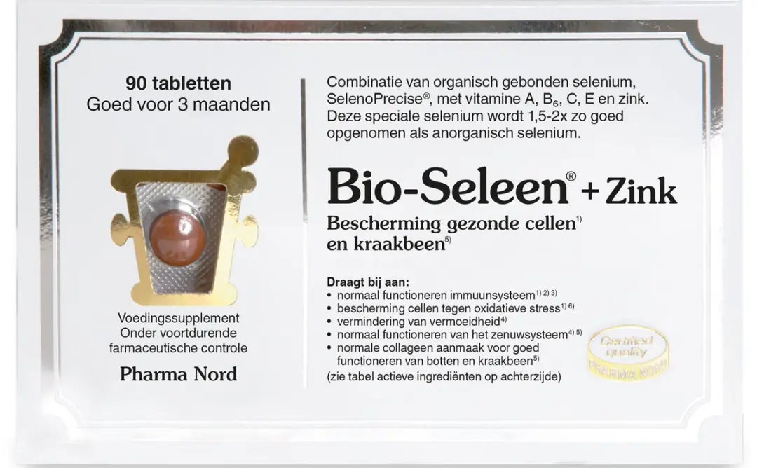 Bio-Seleen Voedingss.Tbl.Zink