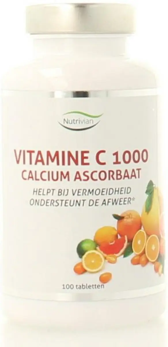 Nutrivian Vitamine C1000 Calcium Ascorbaat 100 Tabletten