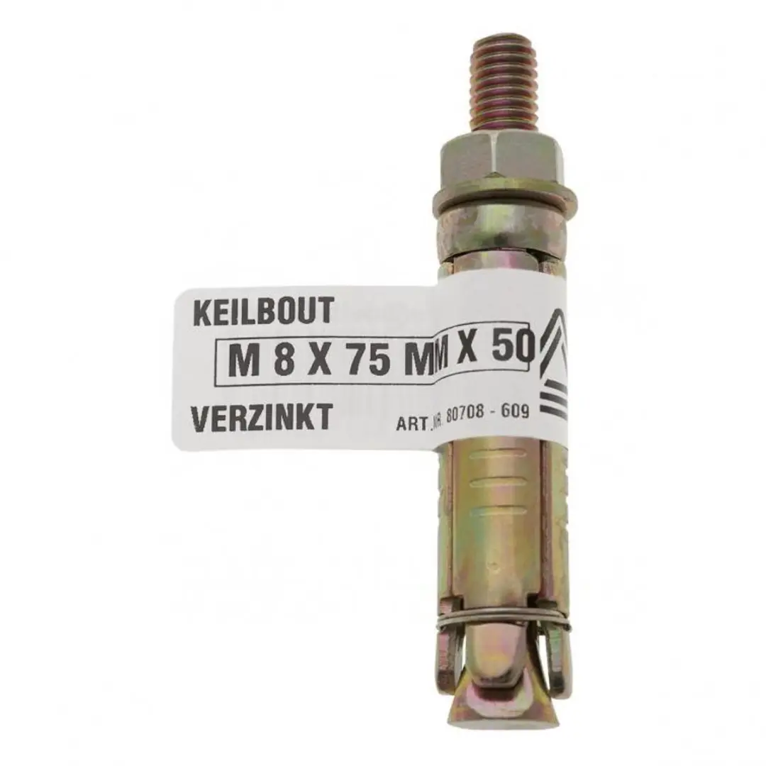 Deltafix Keilbout M5x80x35