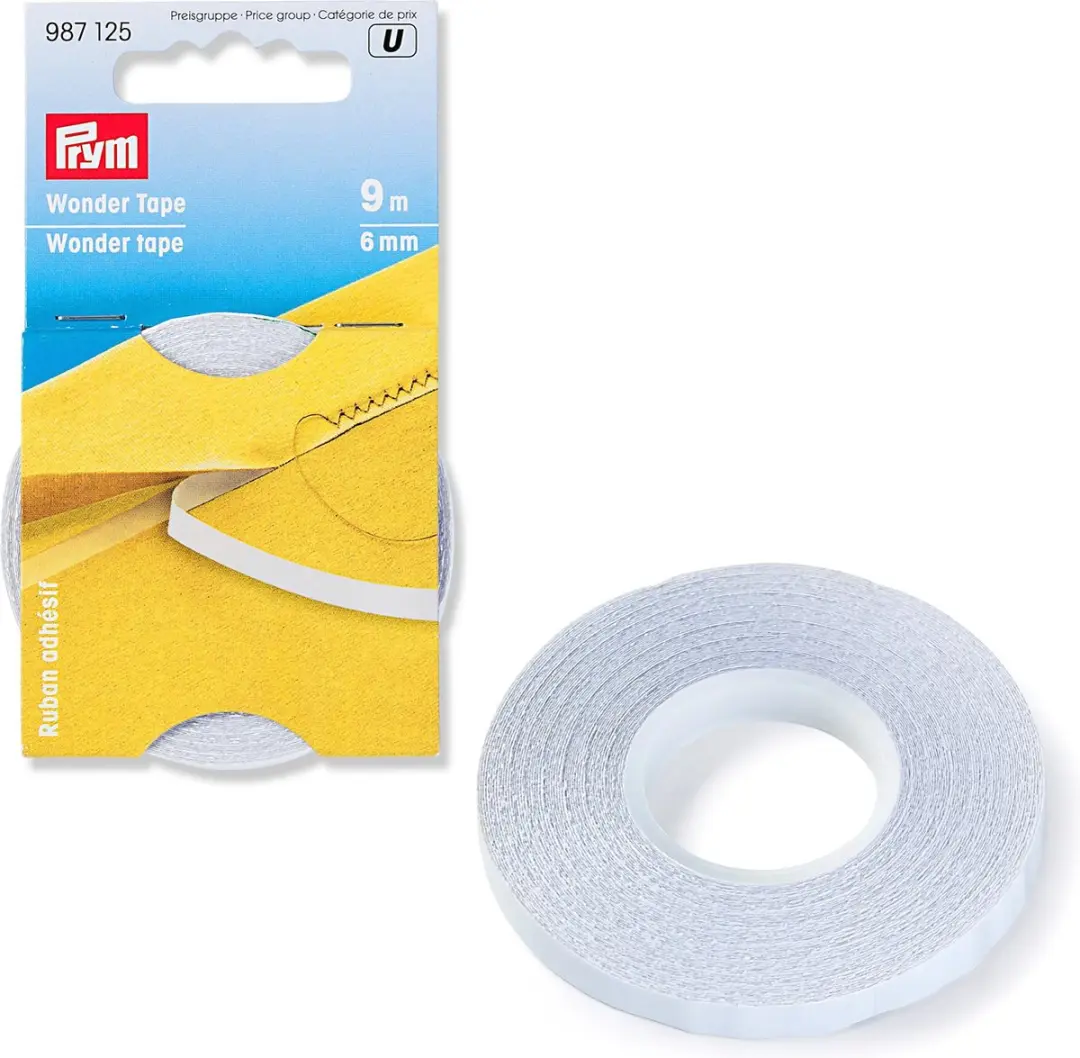Prym Wonder Tape Transparant 6m x 6mm