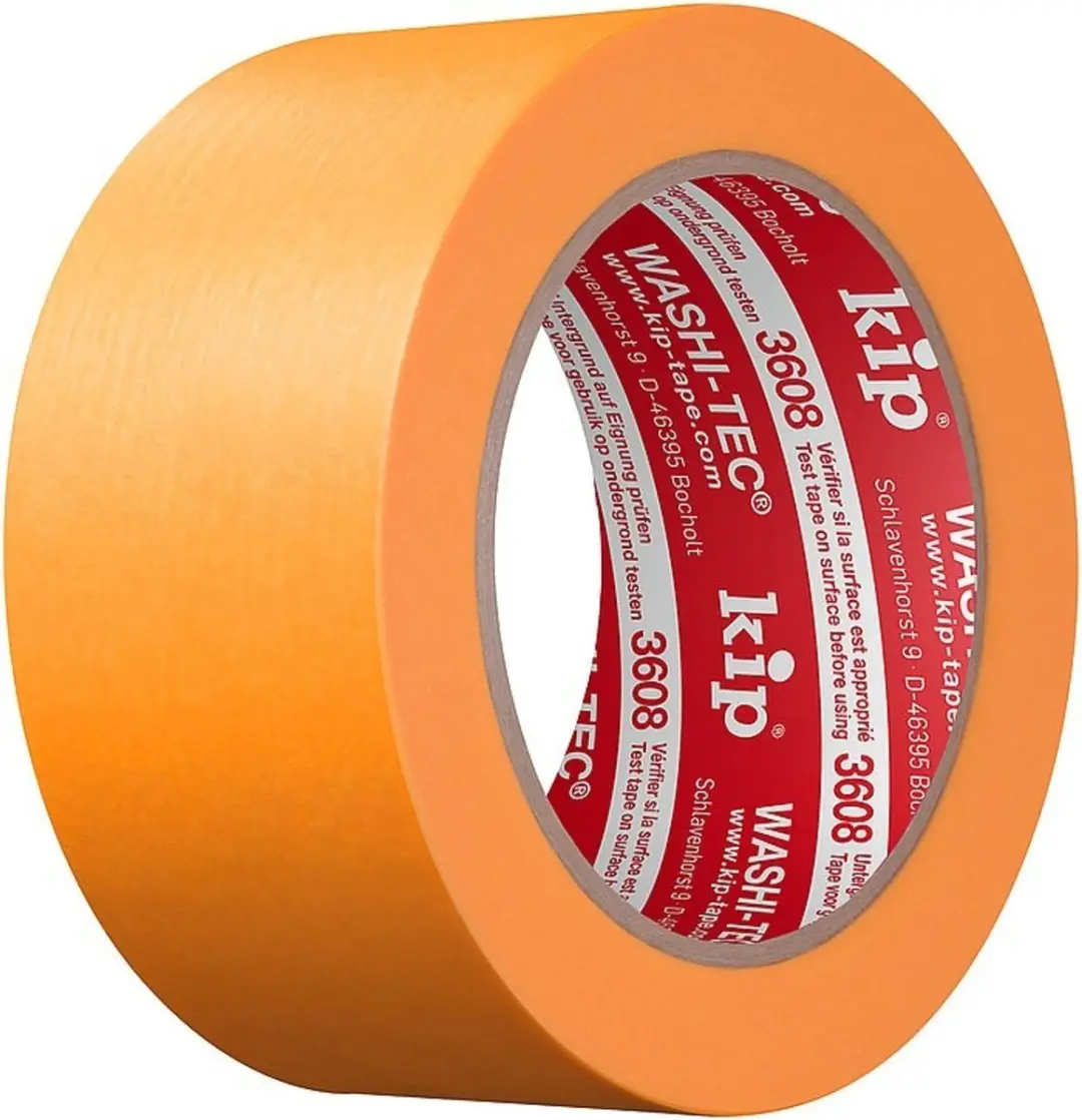 Kip 3608 Washi Tape Oranje 48mm