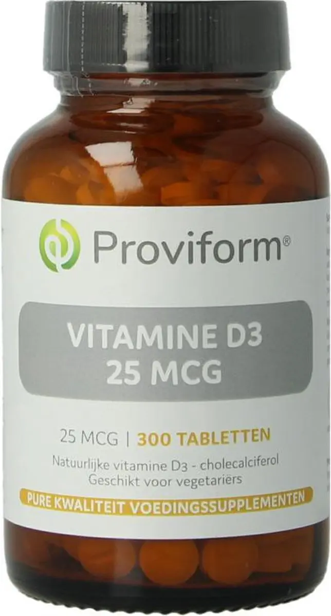 Proviform Vitamine D3 25 MCG - 300 tabletten
