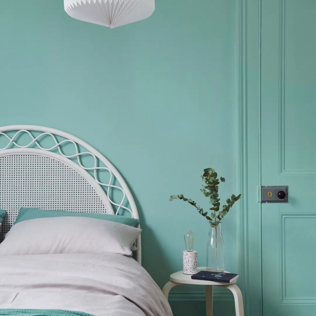 Rust-Oleum Kleine Cycladen Muurverf 2,5L - Blauw Chalky Finish