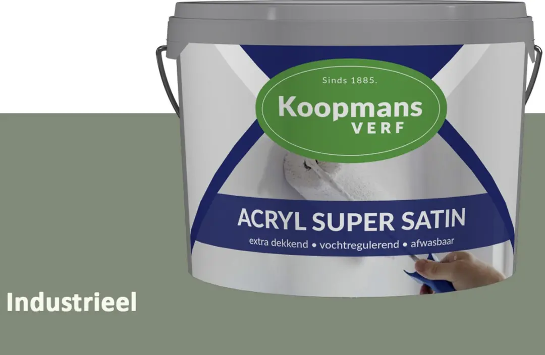 Koopmans Acryl Super Satin Industrieel Muurverf 5L