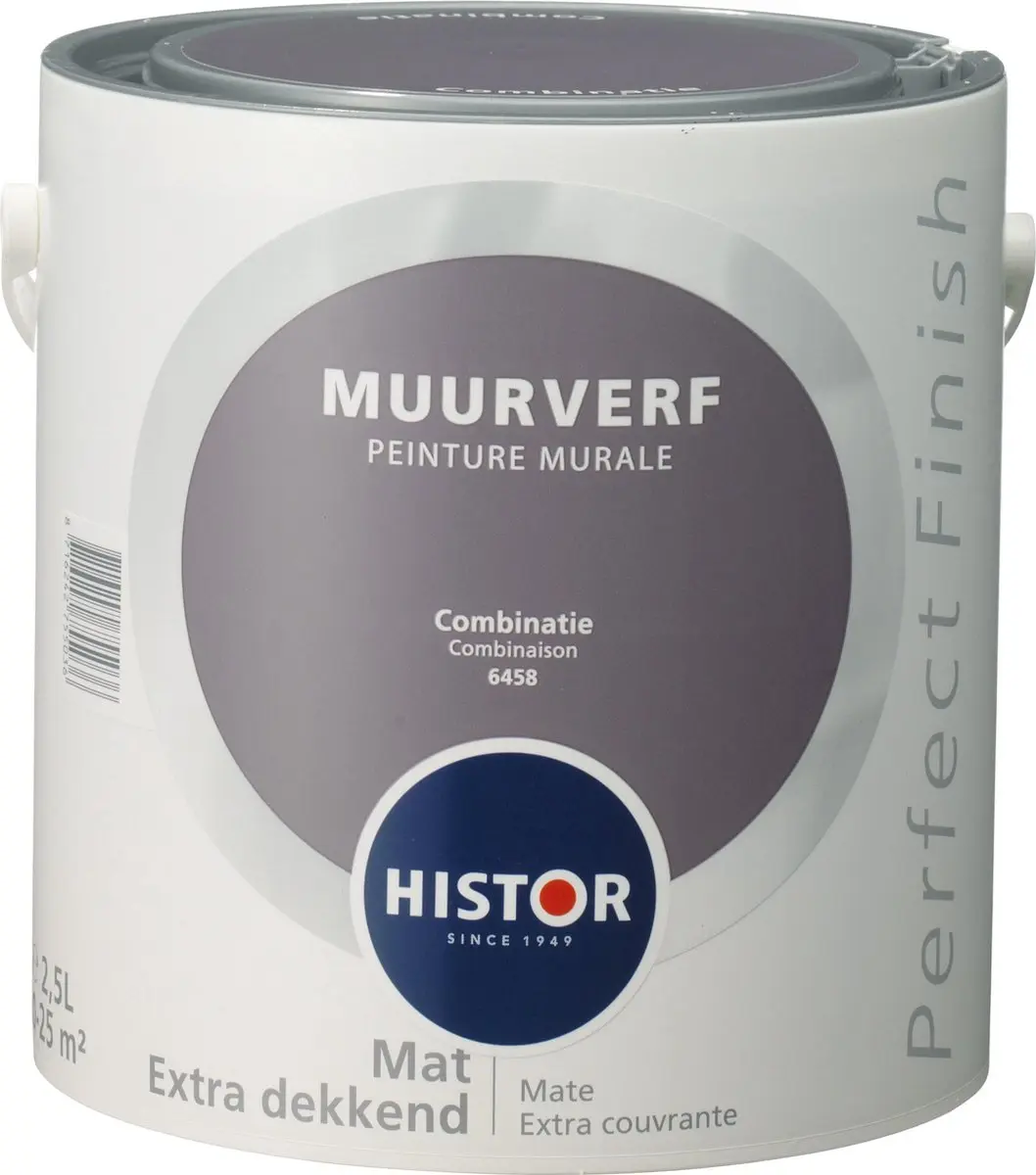 Histor Perfect Finish Muurverf Mat 2,5L