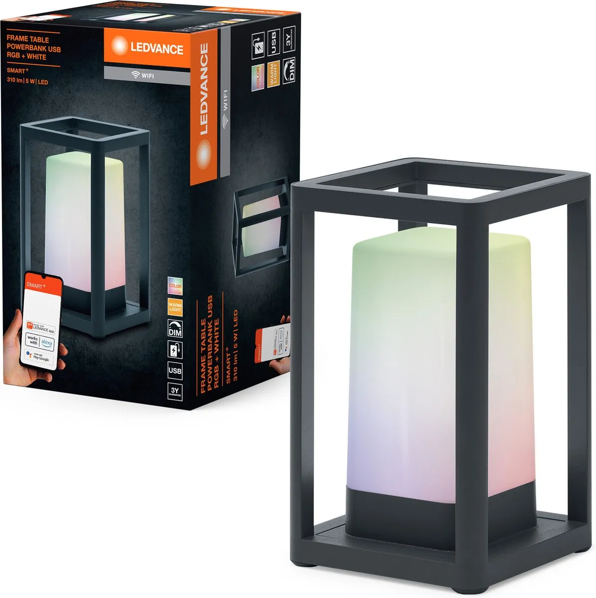 LEDVANCE SMART+ Table Frame Multicolor - 5W - IP44 - afbeelding 3 van 6