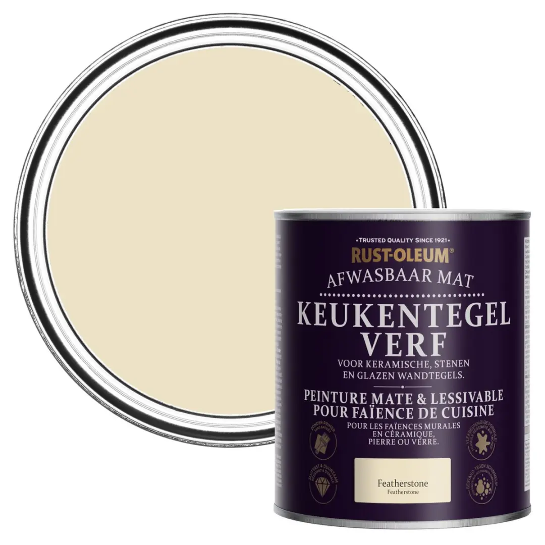 Rust-Oleum Crème Verf Featherstone 750ml