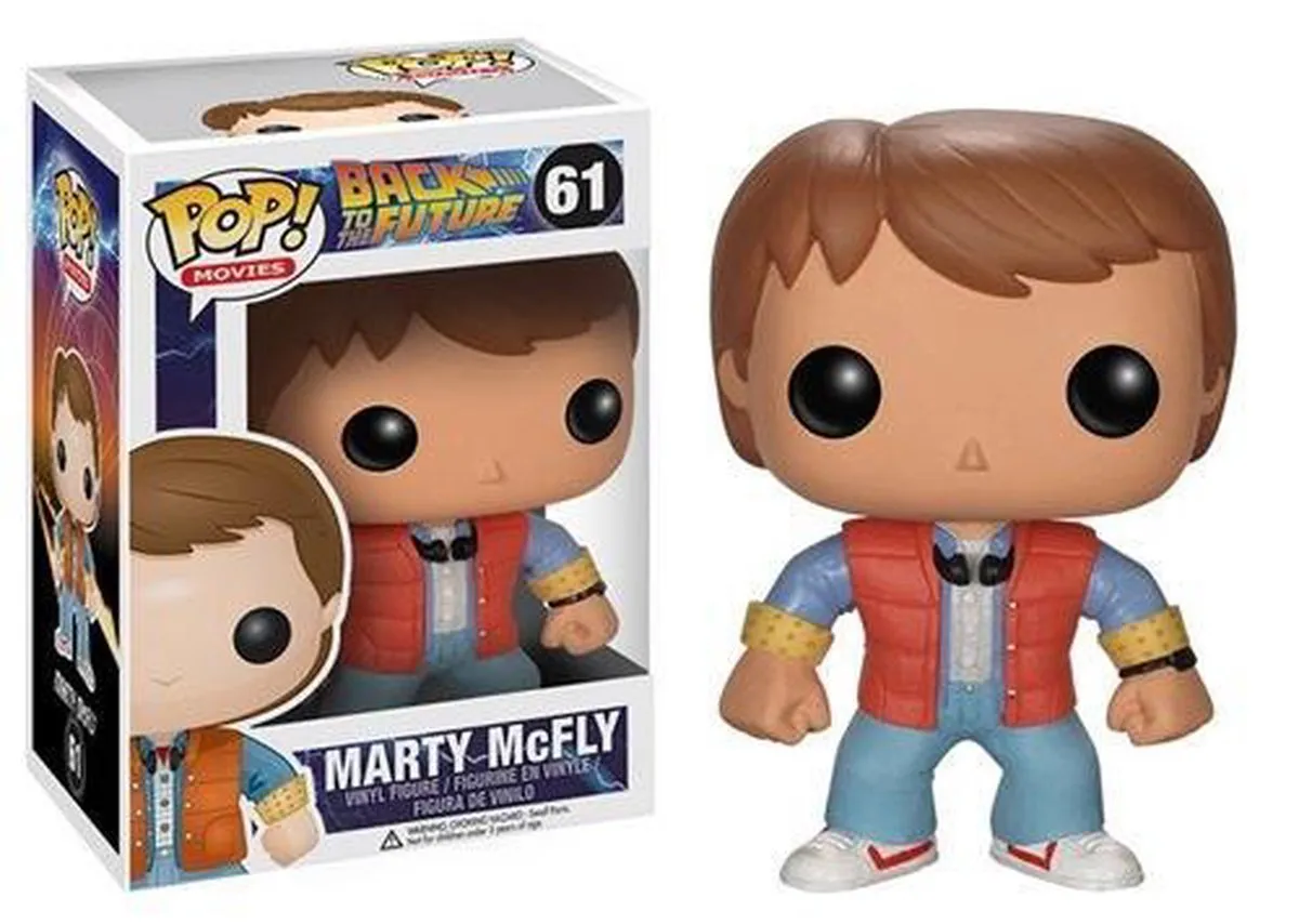 Funko POP! Marty McFly #61 Back to the Future - Multi