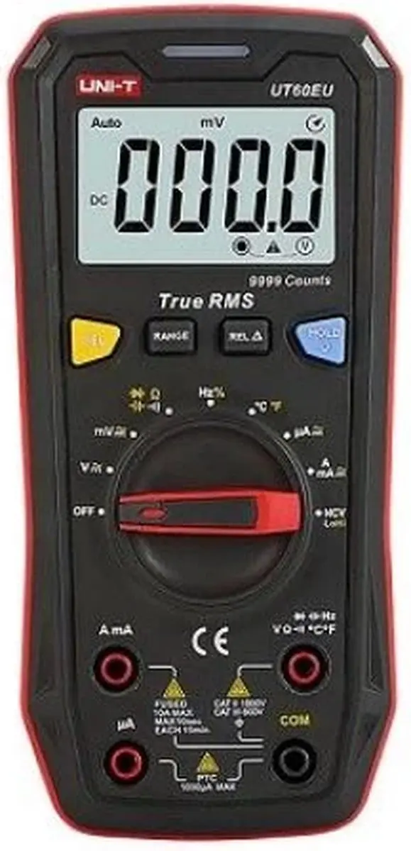 UNI-T UT60EU Digitale Multimeter - True RMS - 9999 Counts - Wit - afbeelding 6 van 6