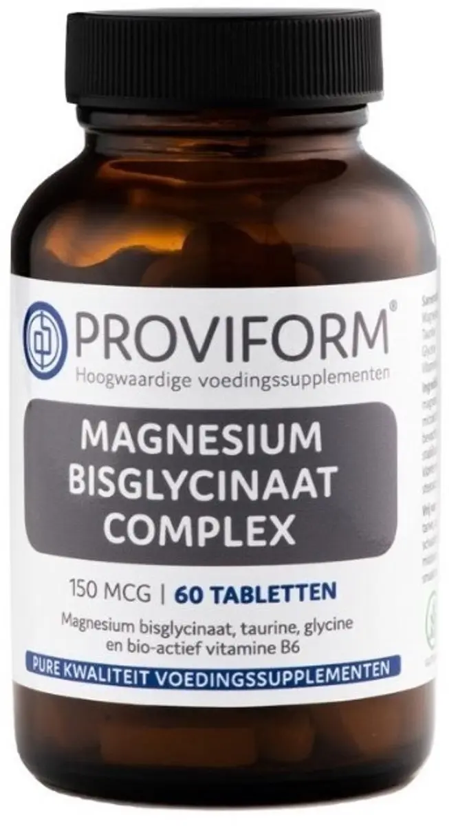 Proviform Magnesium bisglycinaat complex 150mg 60 Tabletten