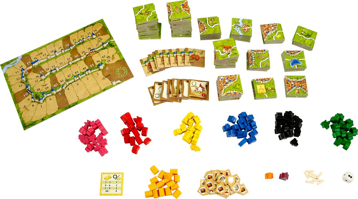 999 Games - Carcassonne Big Box 3 - Bordspel - met 11 uitbreidingen