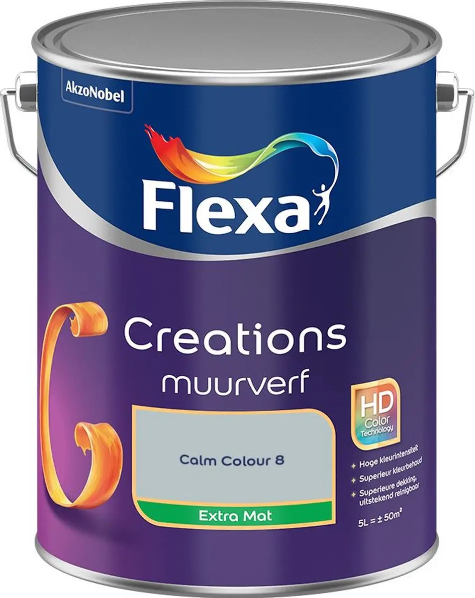 Flexa Creations Muurverf Extra Mat Calm Colour 8