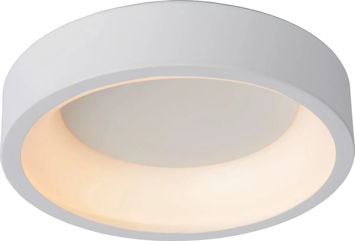 Lucide TALOWE LED Plafondlamp Ø30cm - 20W 3000K - Wit