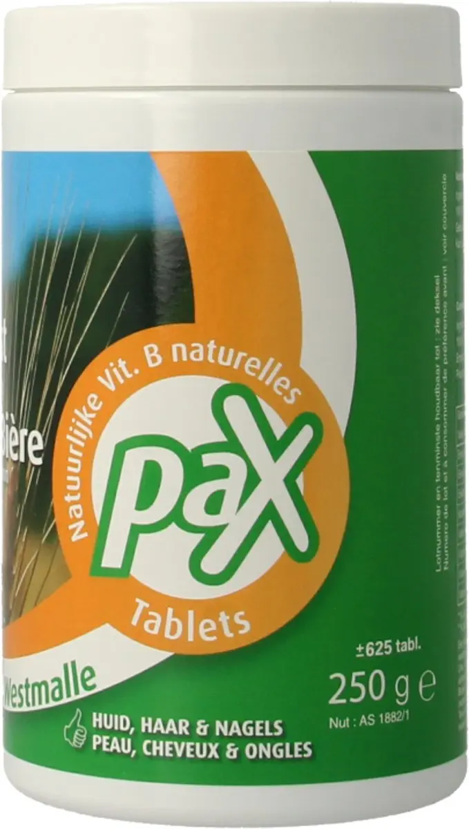 Pax Biergisttabletten 700 Stuks - 250g