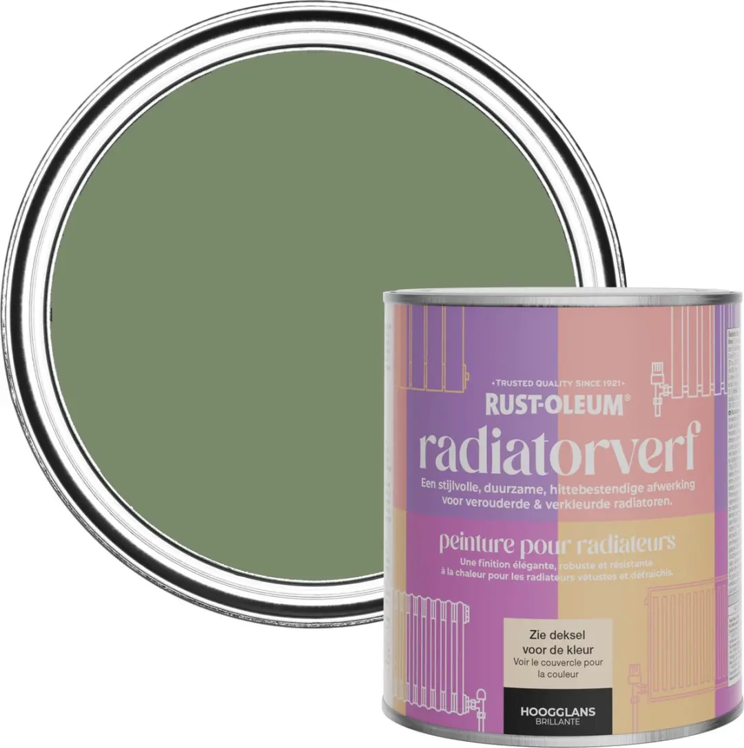 Rust-Oleum Struikgewas Radiatorverf Hoogglans 750ml